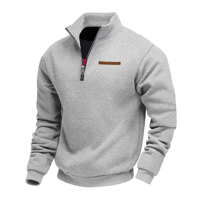 Sudadera de hombre informal para moda masculina de otoño e invierno. Estilo diario cómodo y versátil.