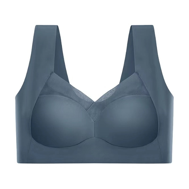 Sujetador invisible sin costuras, ideal para un look liso y discreto bajo cualquier ropa.