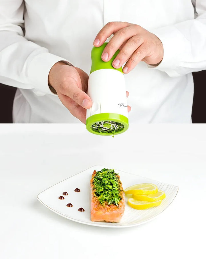 Rallador de alimentos para el hogar, de acero inoxidable, con dos tipos de corte para verduras y quesos.