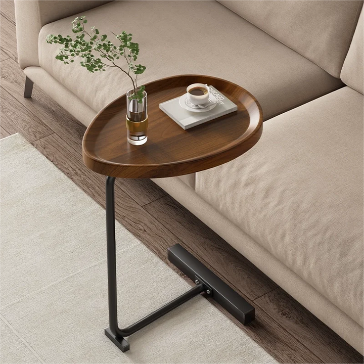 Mesa auxiliar moderna y versátil para salón o dormitorio. Mueble compacto de diseño, ideal para decoración del hogar.