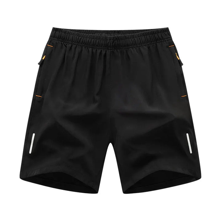 Pantalones cortos flexibles para hombres, perfectos para correr, gimnasio o comodidad casual en verano. Ajustables.