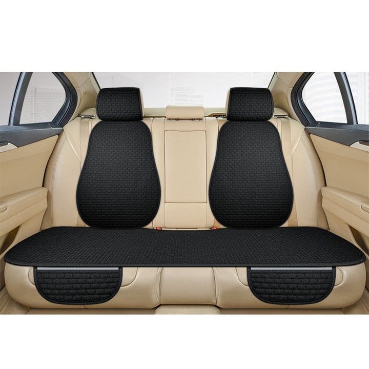 Alfombrilla antideslizante universal para asiento de coche, mantiene el interior limpio.