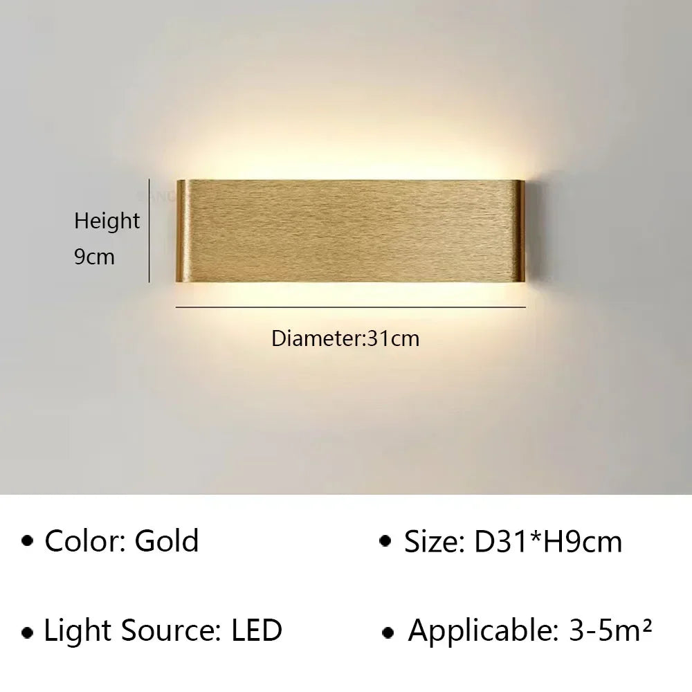 Aplique LED minimalista en gris, luz uniforme para un ambiente acogedor.