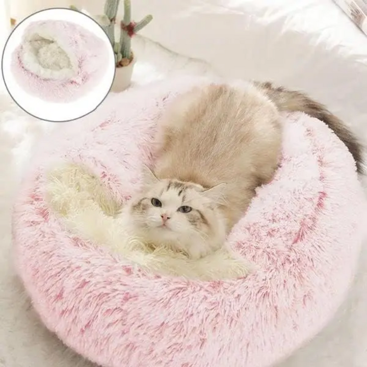 Cama premium para mascotas. Nido calmante de lujo que promueve el bienestar, confort y apoyo articular.