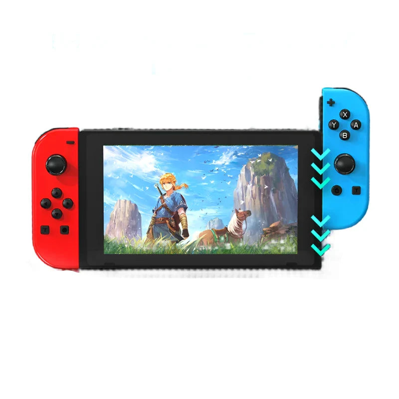 Joystick inalámbrico con Bluetooth y LED RGB, controlador vibrante para Nintendo Switch.