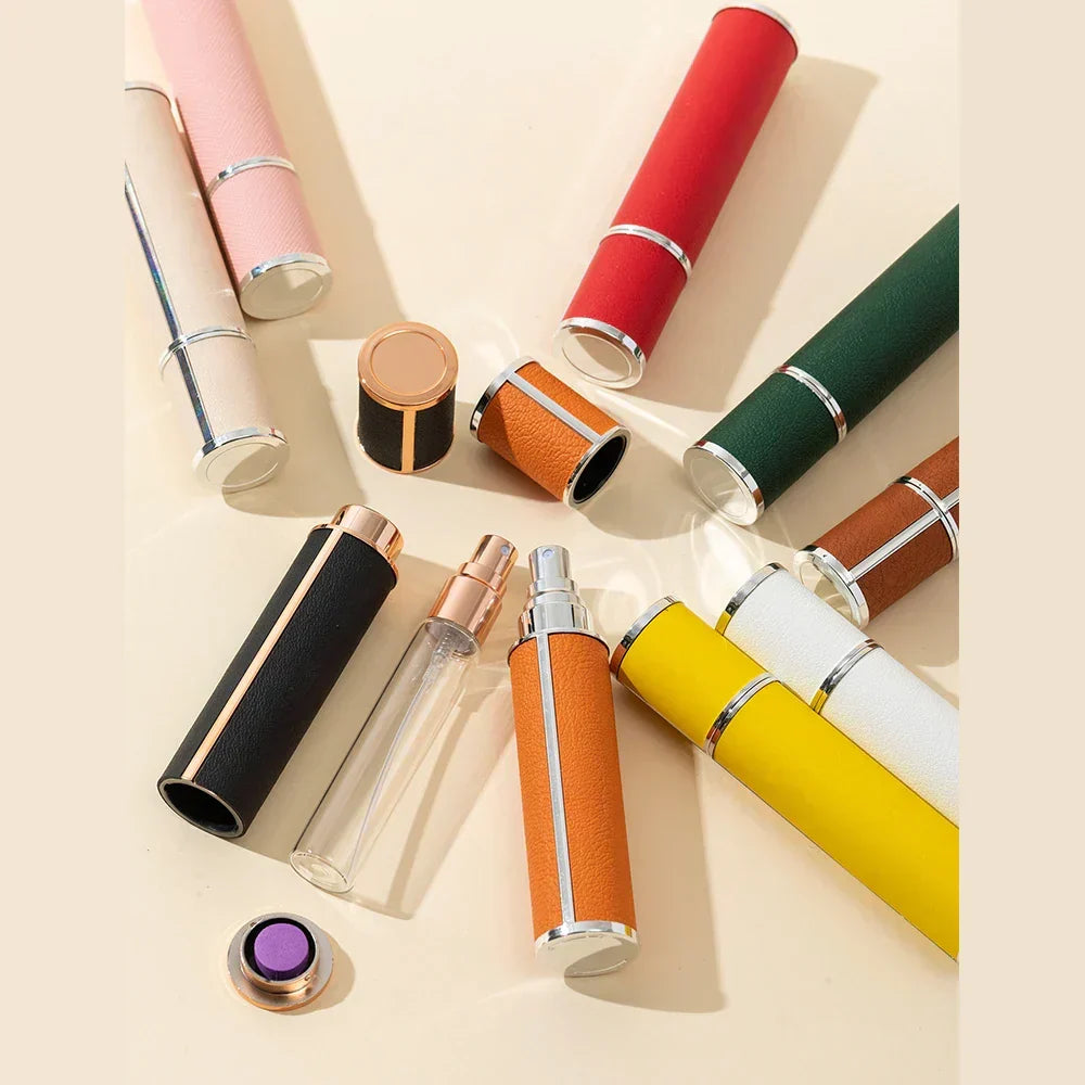Dispensador de perfume 10ml, recargable y portátil, perfecto para llevar la fragancia en viajes.