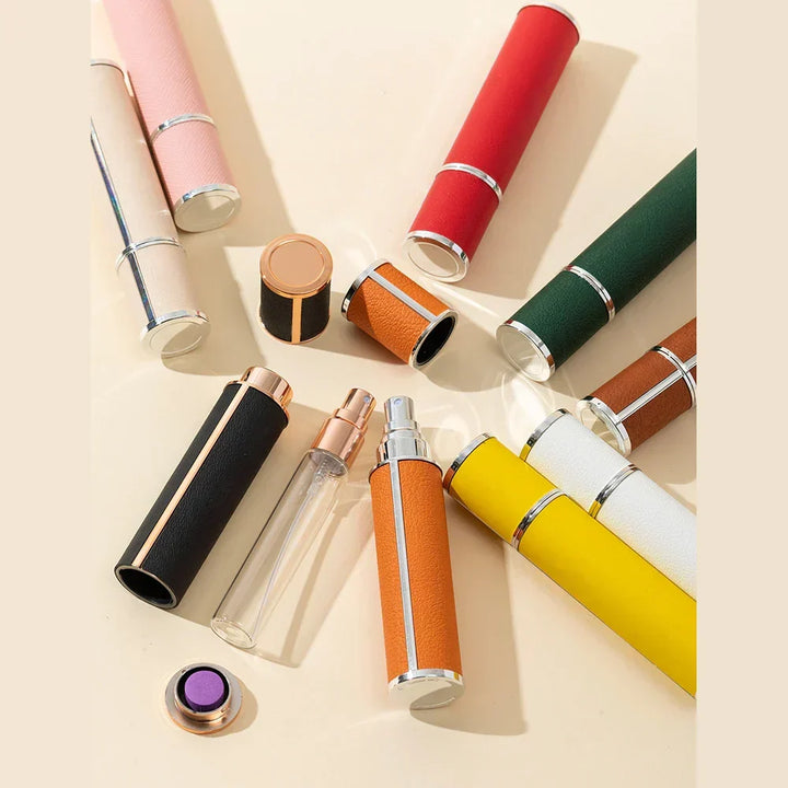 Dispensador de perfume 10ml, recargable y portátil, perfecto para llevar la fragancia en viajes.