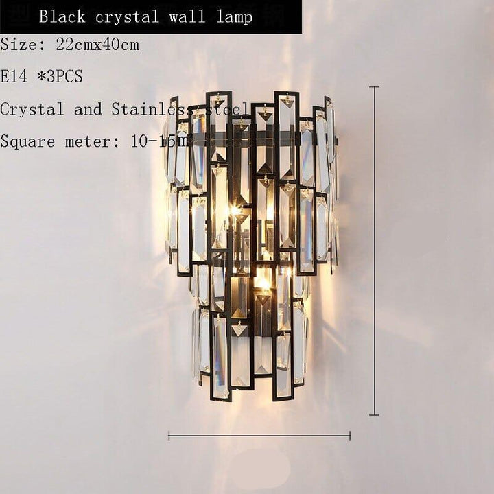 Luminaria de techo colgante de cristal K9. Diseño contemporáneo que aporta luz y estilo.