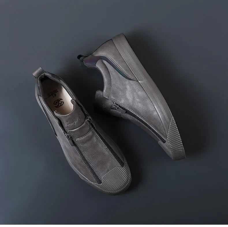 Zapatillas casuales modernas para hombre, confort diario, estilo urbano y versátil para primavera.