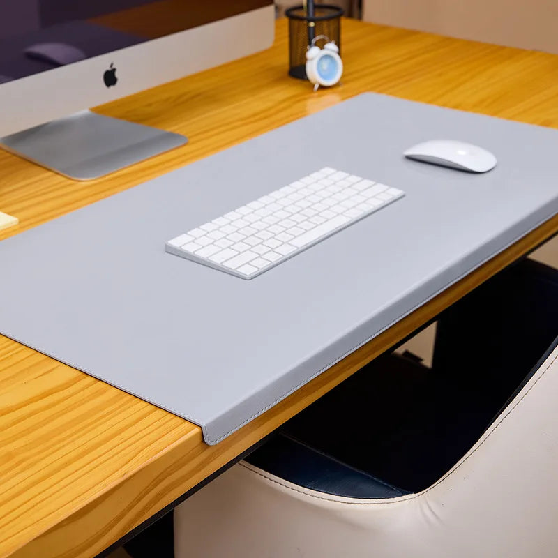 Alfombrilla de escritorio ergonómica con soporte de muñeca, varios colores. Ideal para gaming y oficina.