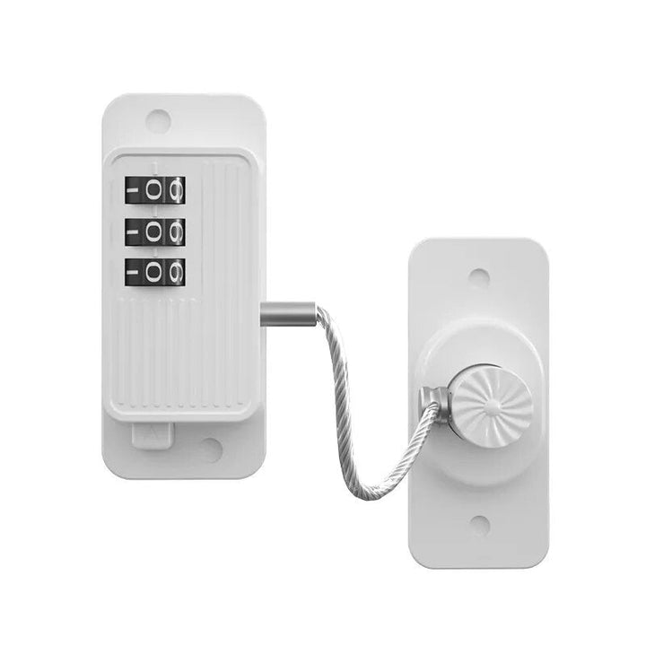Cerradura de ventana con contraseña, seguridad para puertas de balcón. Fácil instalación para protección del hogar.