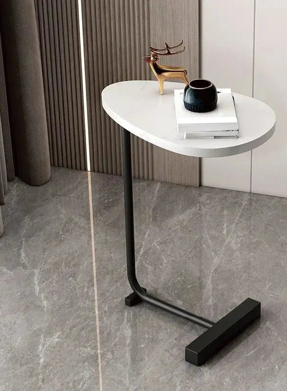 Mueble auxiliar versátil: mesa moderna para salón o mesita de noche. Diseño compacto, ideal para dormitorio.