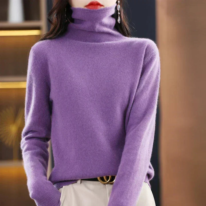 Pulóver de mujer para otoño, diseño clásico y versátil que complementa tu estilo.