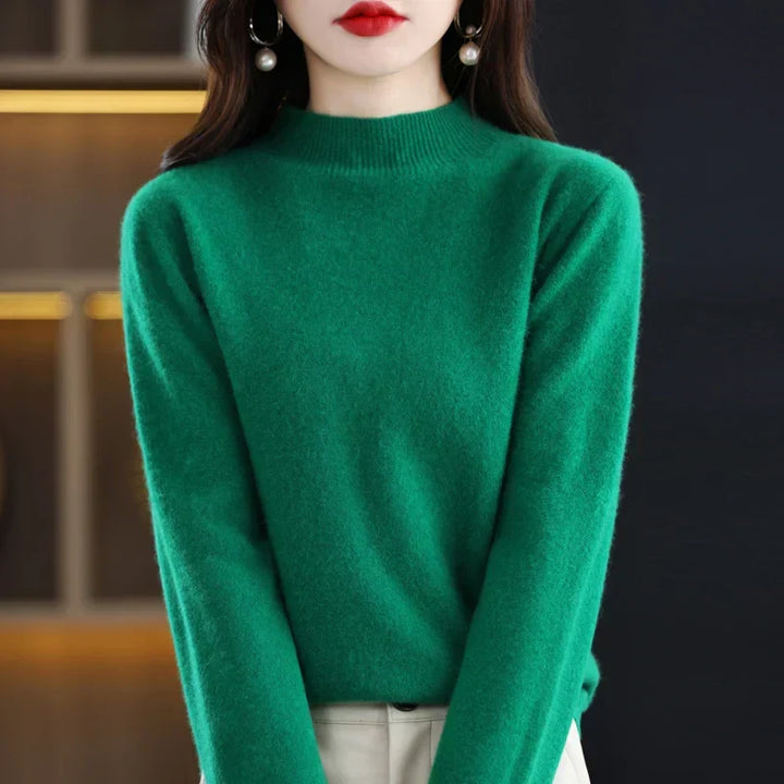 Ropa de mujer: suéter confortable, ideal para un look casual de otoño.