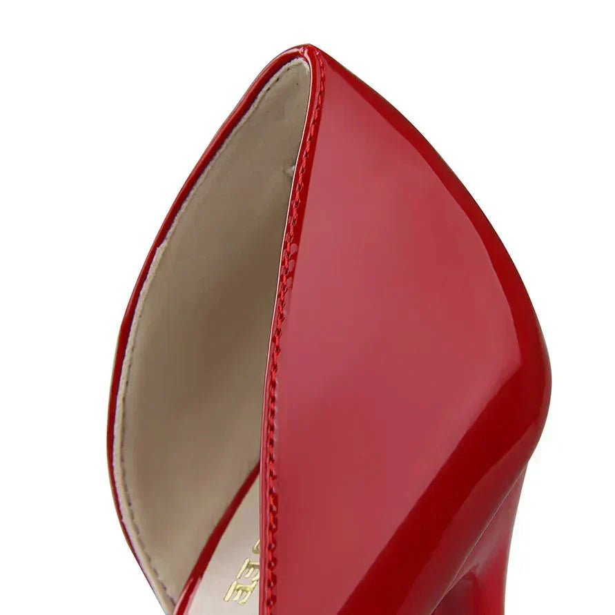 Zapatos mujer tacón alto con laterales descubiertos, estilo elegante y moderno para fiesta y moda.