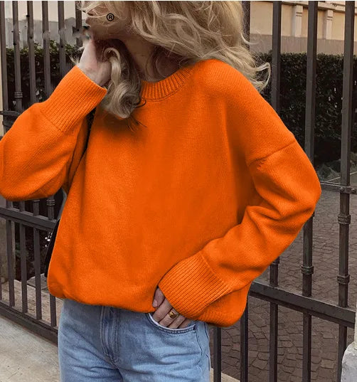 Suéter Eugenia de mujer, suave y confortable para uso diario. Perfecto para otoño e invierno, look casual chic.