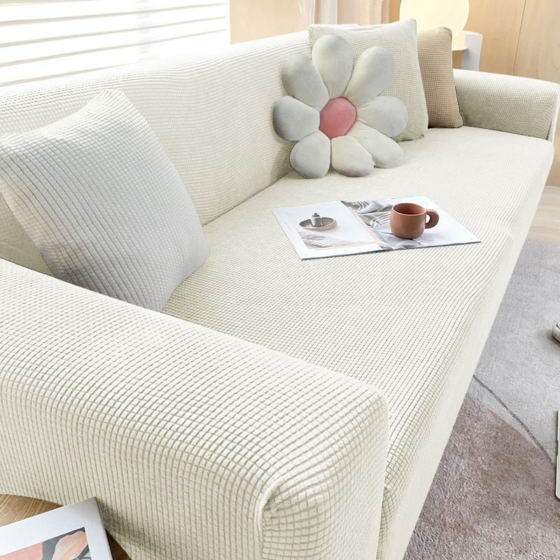 Funda de sofá elástica, versátil. Protector de muebles para la decoración del hogar, fácil lavado.