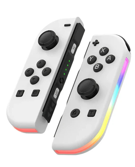 Gamepad Bluetooth con retroiluminación LED, controlador inalámbrico para Switch.