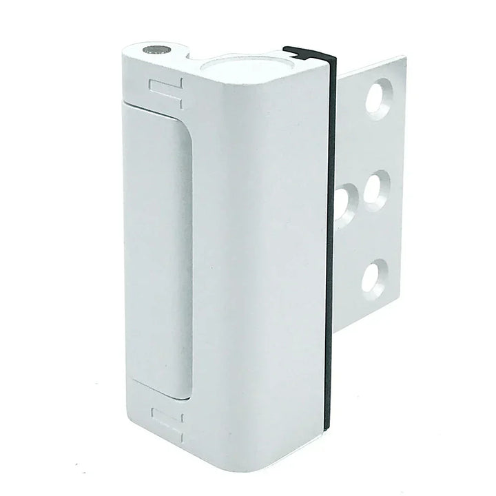 Kit de pestillo de seguridad reforzado, incluye todos los elementos para una instalación sencilla.