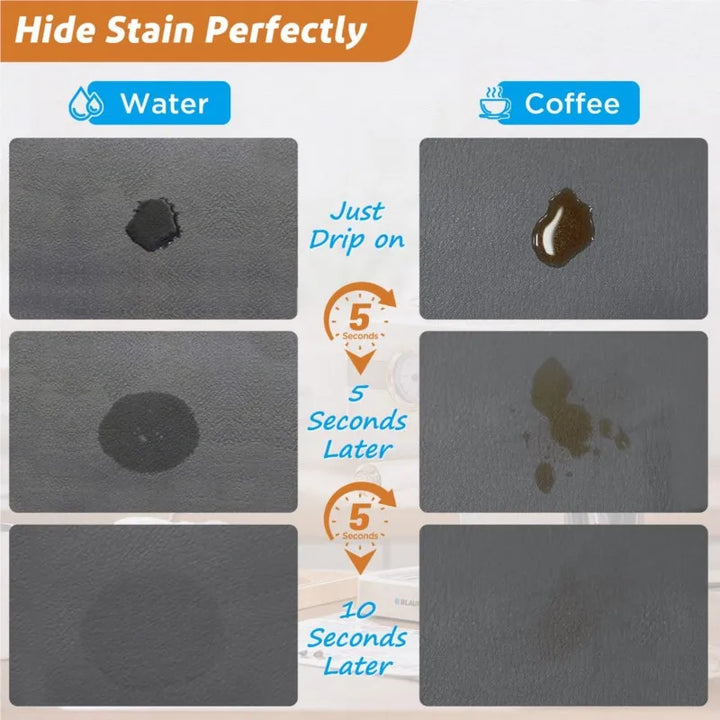 Alfombrilla lavable de diatomita, súper absorbente para cocina y baño. Antideslizante y segura para el hogar.