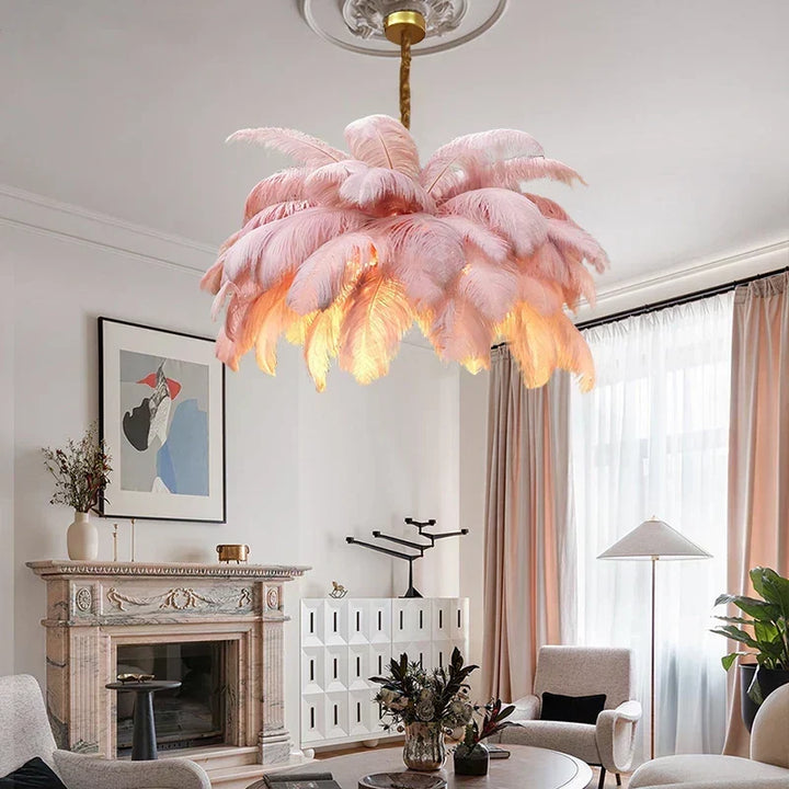 Lámpara colgante elegante para sala o comedor. Crea un ambiente cálido con su diseño moderno y luz ambiental.