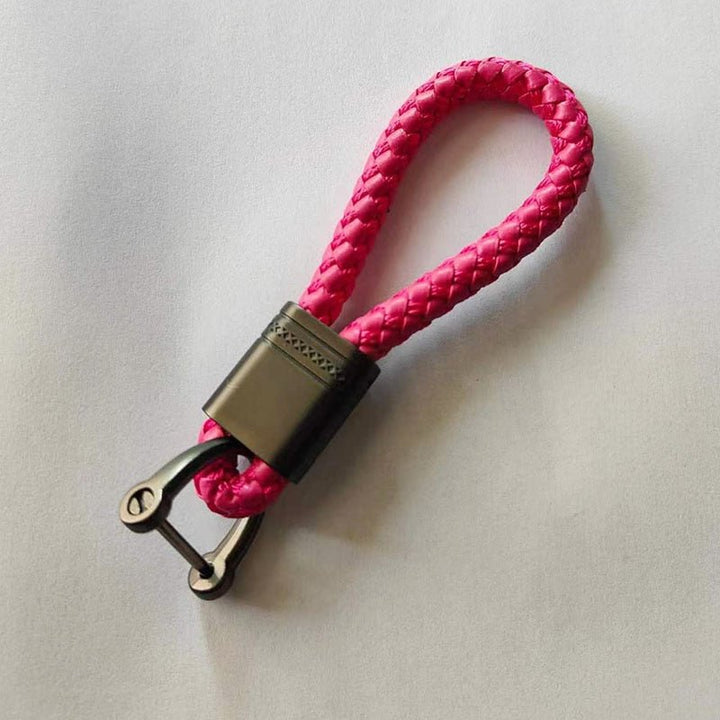 Llavero resistente trenzado, ideal para el uso diario con tus llaves de coche, máxima durabilidad.