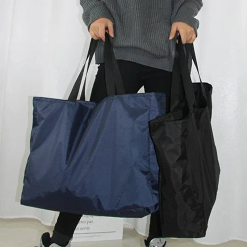 Bolsa de viaje plegable impermeable para mujer, ideal para fin de semana, gimnasio o deporte.