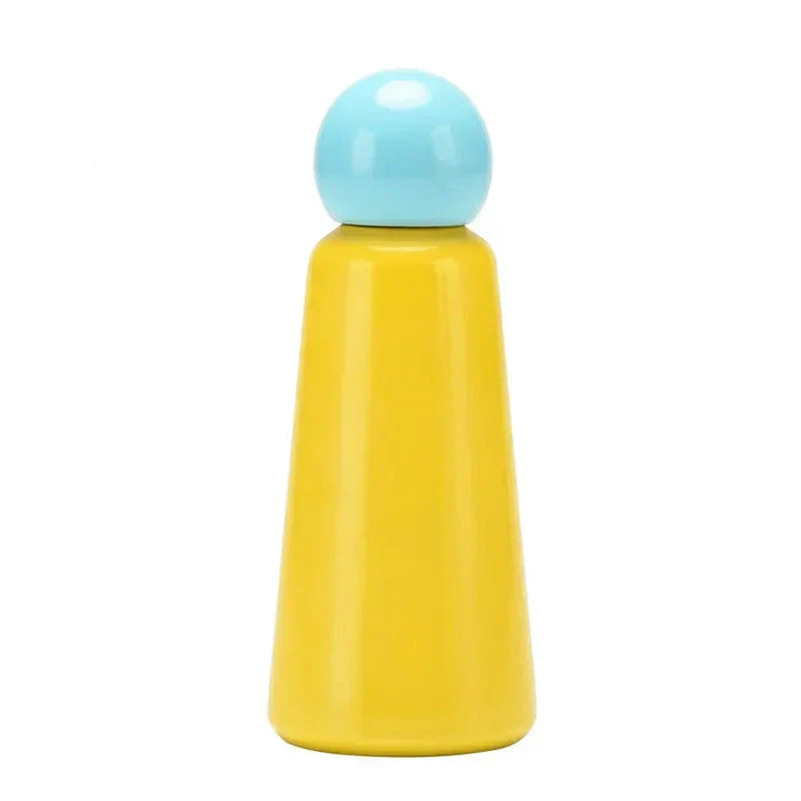 Botella térmica de acero, bicolor, un accesorio ecológico para tu día a día y bienestar.