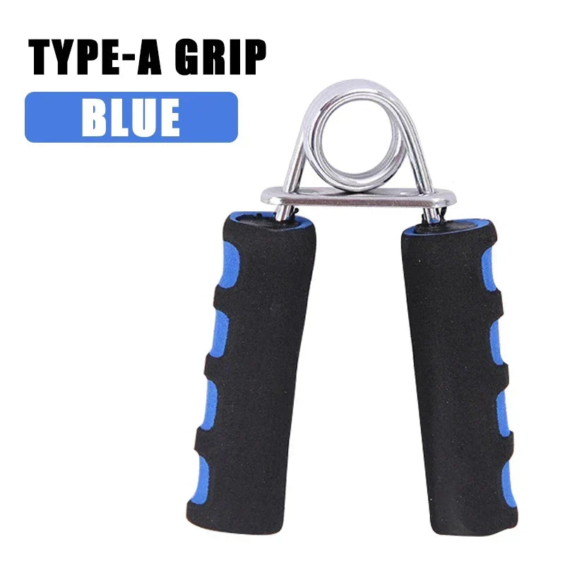 Entrenador de agarre portátil ajustable 5-60kg con contador. Ejercitador de mano y antebrazo.