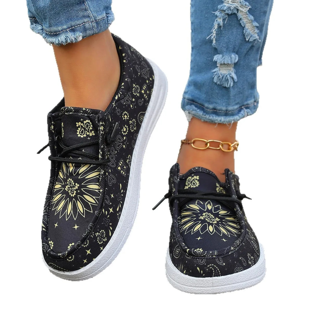 Zapatos casuales de mujer con soporte. Diseño cómodo y ligero para estilo diario, perfectos para cualquier actividad.
