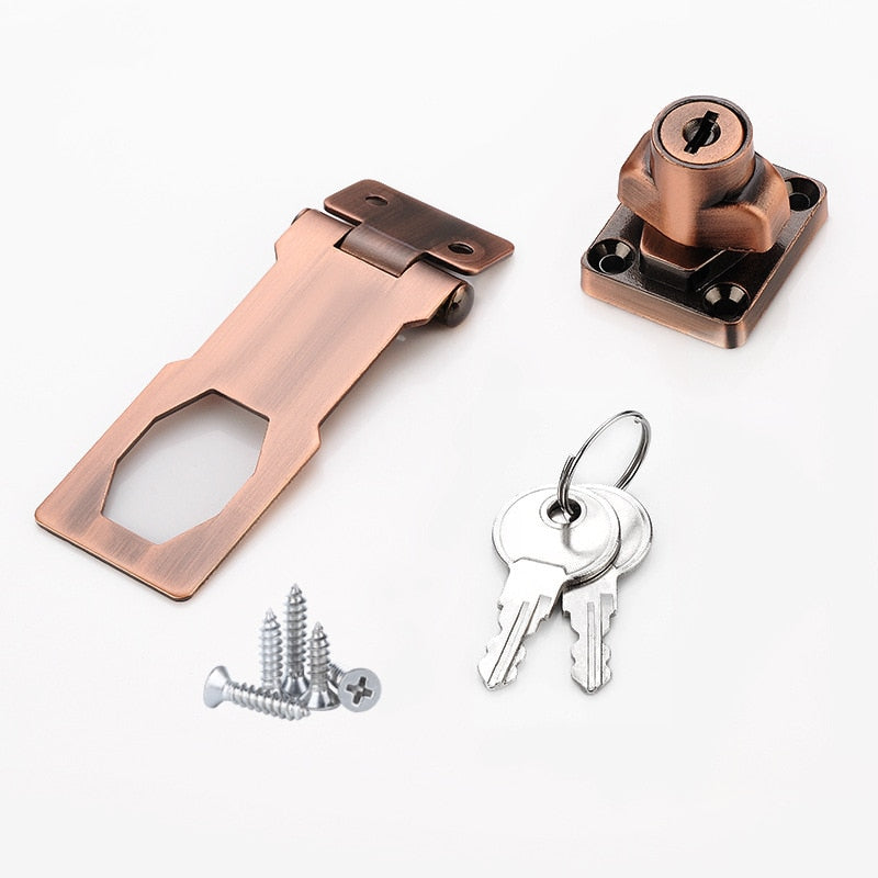 Protección robusta con cerradura de seguridad para cajones de muebles.