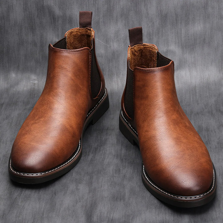 Botines Chelsea para hombre. Calzado masculino elegante y casual, fáciles de poner.