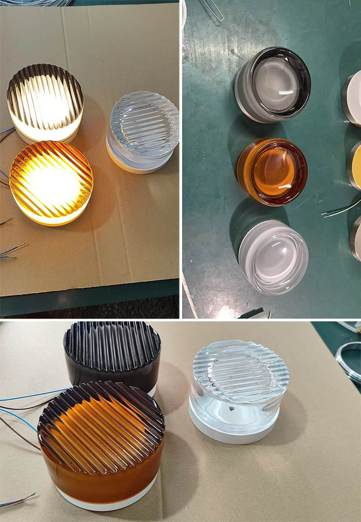 Aplique de pared exterior LED IP65, perfecto para terraza, con brillo difuso y ondulado.