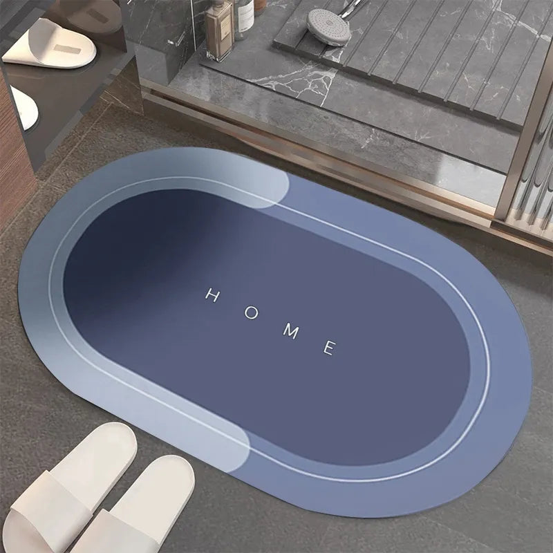 Alfombrilla de baño antideslizante, protege el suelo y decora con su estilo moderno y seguro.