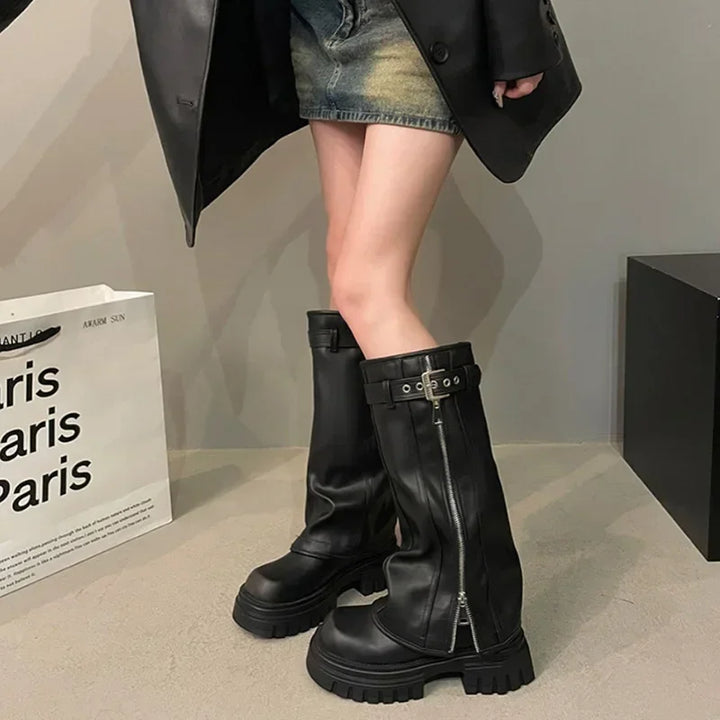 Calzado de moda para mujer, botas de tobillo elegantes para look casual o formal, durabilidad garantizada.
