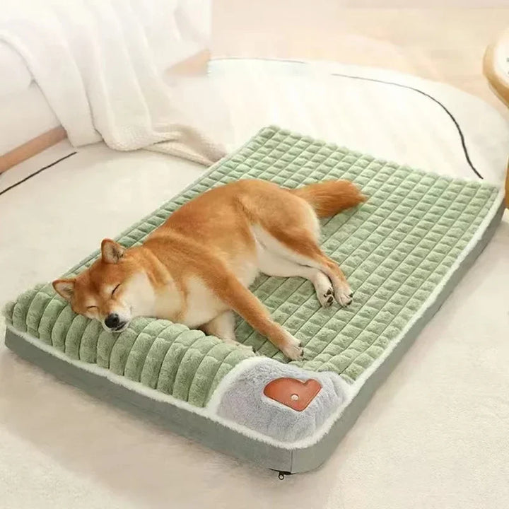 Cama ortopédica para gatos, confort superior y apoyo articular. Accesorio de descanso para mascotas.