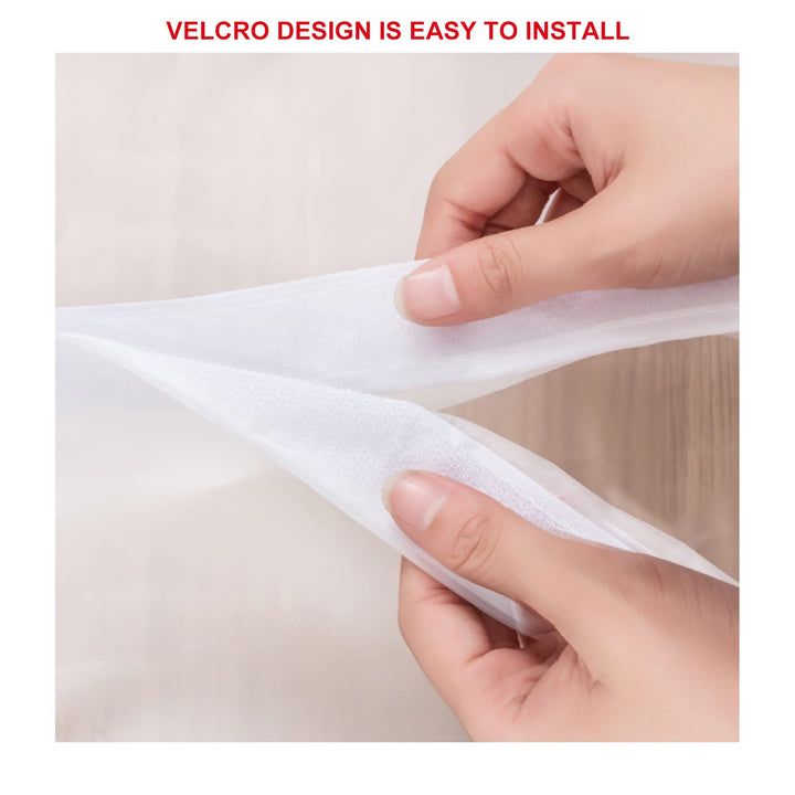 Funda de almacenamiento para ropa en vestidor. Protección contra polvo para abrigos, vestidos y trajes.