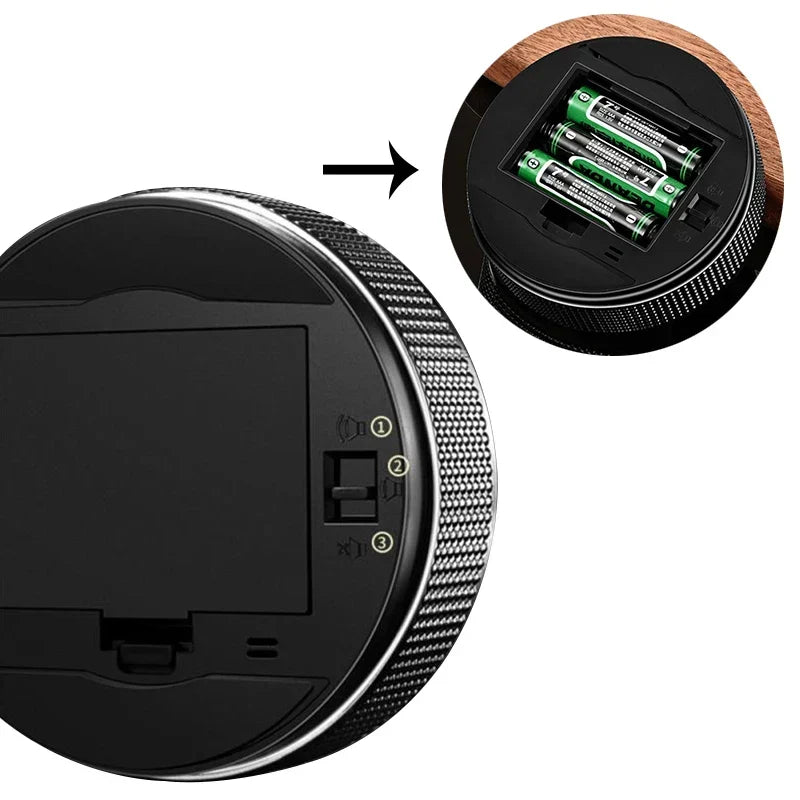 Temporizador digital para estudio y cocina, magnético con alarma. Mejora productividad y gestión del tiempo.