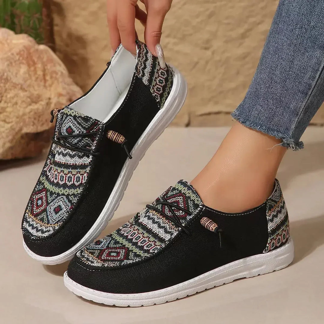 Zapatos slip-on mujer ultraligeros y cómodos para uso diario y caminatas, ideales para pies sensibles y estilo casual.