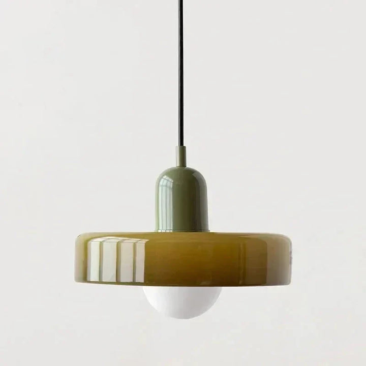 Luz LED de cristal colgante, perfecta para crear un ambiente acogedor y moderno con E27.