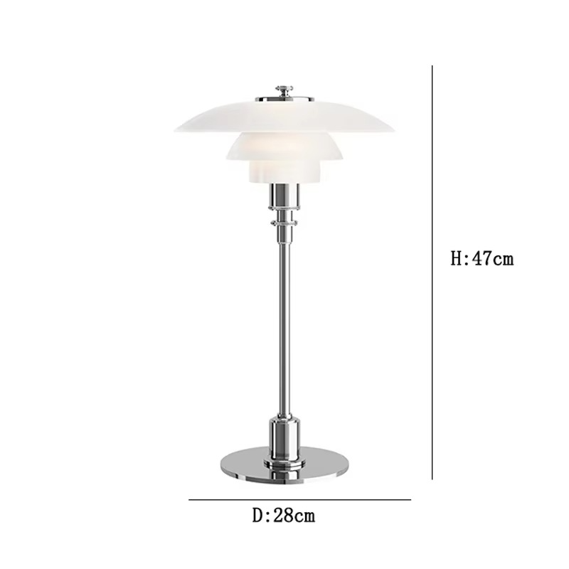 Lámpara de mesa de diseño, estilo retro y escandinavo. Perfecta iluminación para un hogar con encanto.