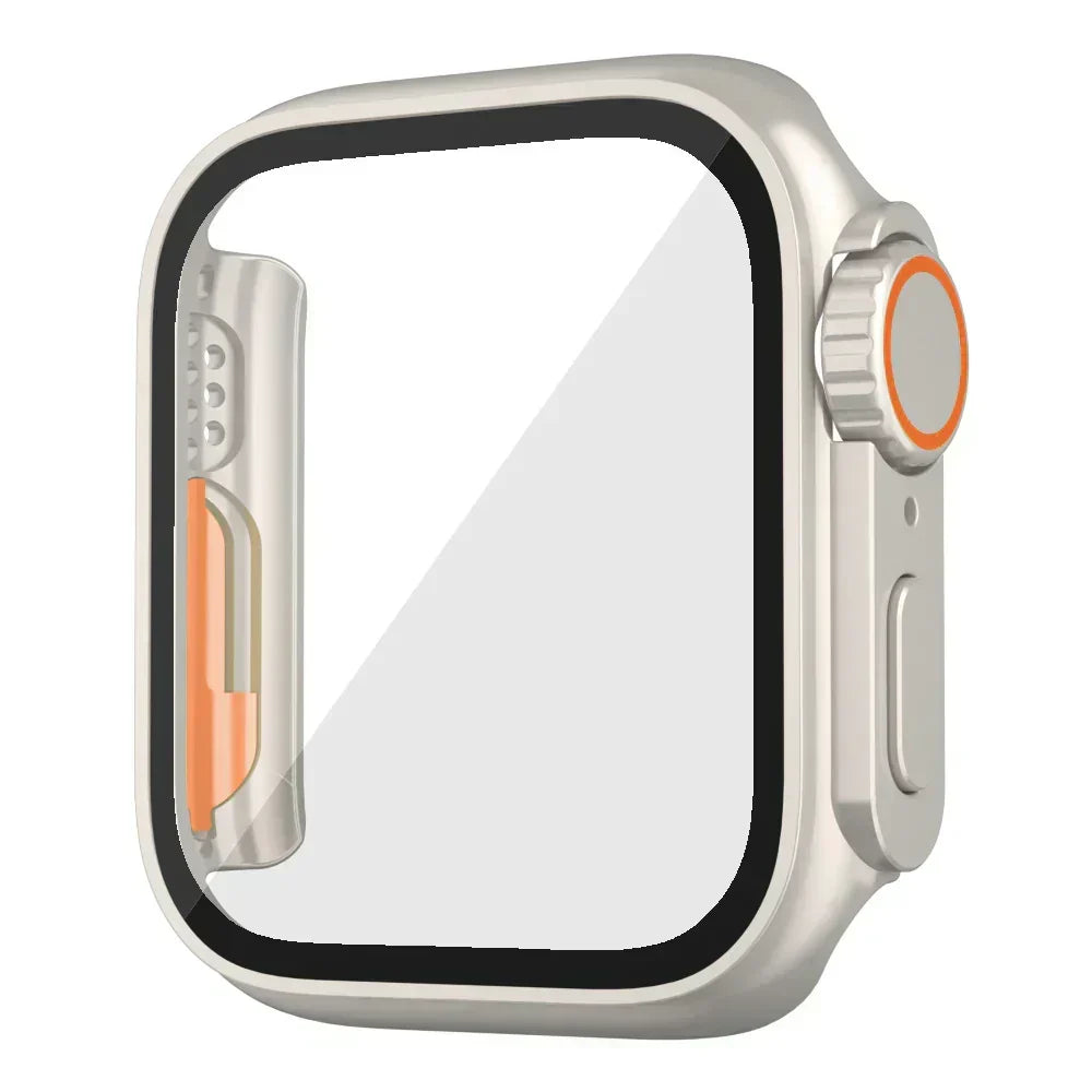 Funda reloj de policarbonato, estilo ultra moderno, instalación sencilla, cobertura total y protección.