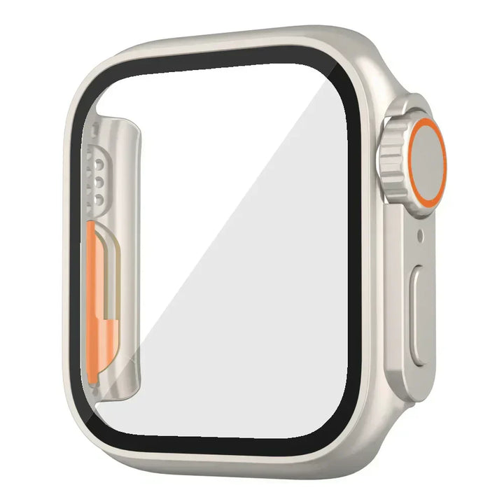Funda reloj de policarbonato, estilo ultra moderno, instalación sencilla, cobertura total y protección.