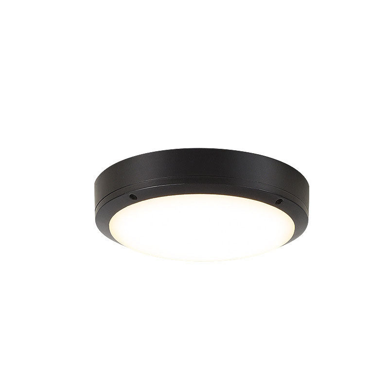 Lámpara de techo LED moderna y redonda, ilumina con estilo tu jardín exterior y áreas de descanso.