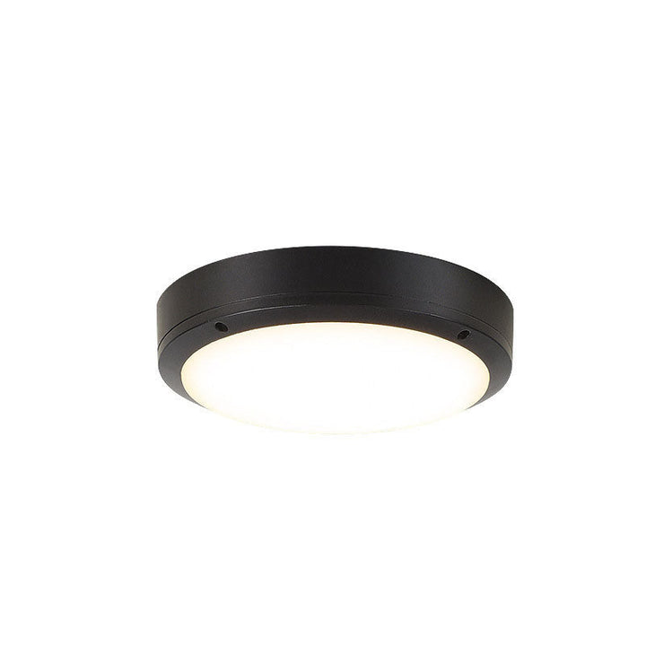 Lámpara de techo LED moderna y redonda, ilumina con estilo tu jardín exterior y áreas de descanso.