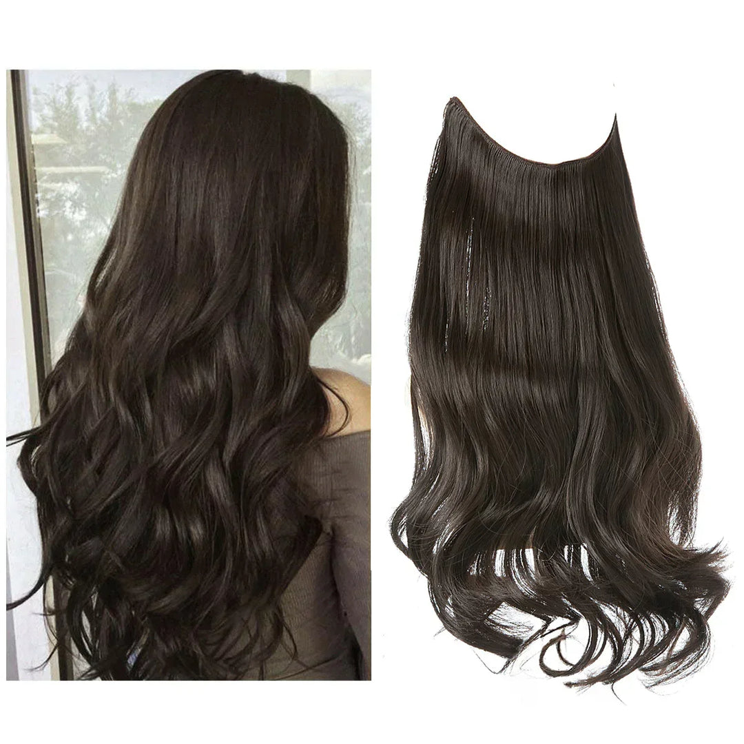 Extensiones de cabello REMY, naturales y lisas, para brillo, volumen y belleza.