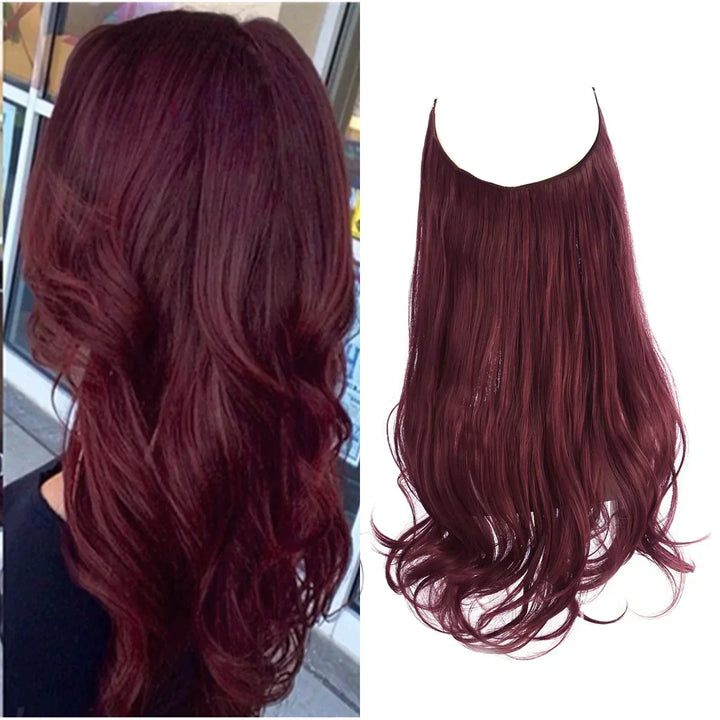 Belleza y estilo: extensiones de cabello natural REMY que añaden volumen y longitud.