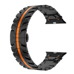 Black Orange-Butterfly Buckle