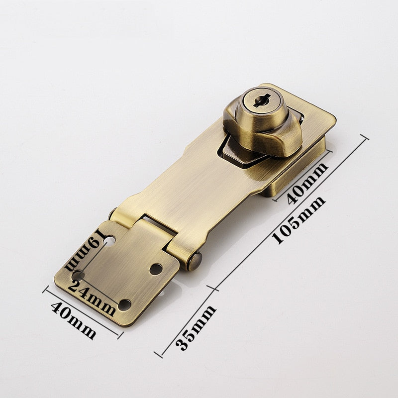 Cerradura de seguridad para cajones, duradera y antimanipulación, para cualquier mueble.