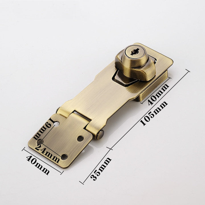 Cerradura de seguridad para cajones, duradera y antimanipulación, para cualquier mueble.